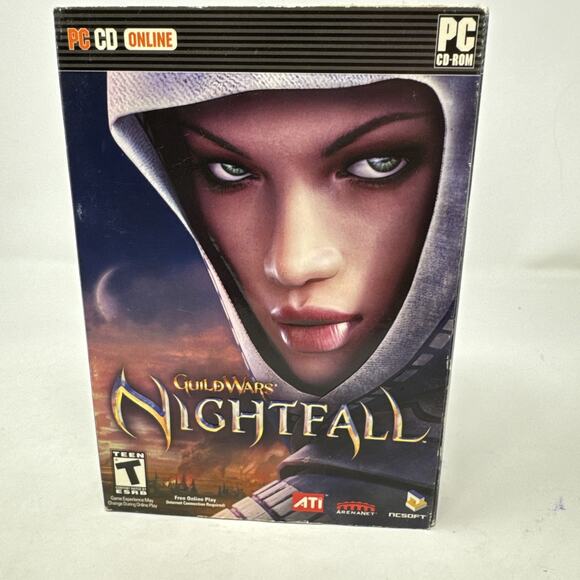 Guild Wars: Nightfall - PC‎ - Video Game - GOOD Includes Slip Cover - Picture 1 of 5